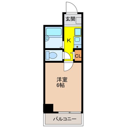 リーガル塚本Ⅱの物件間取画像